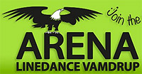 Arena linedance Vamdrup logo