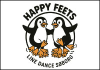 Happy Feets Line Dance logo