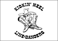 KickinHeel Line-Dancers logo