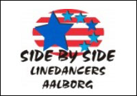 Side by Side Linedancers logo